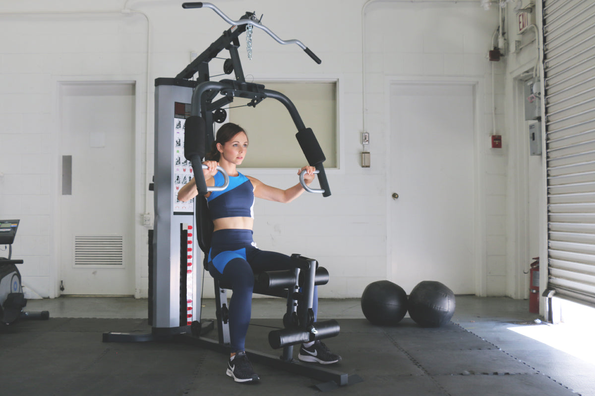 Marcy MWM-988 Weight Stack Gym β Strength Exercise Video
