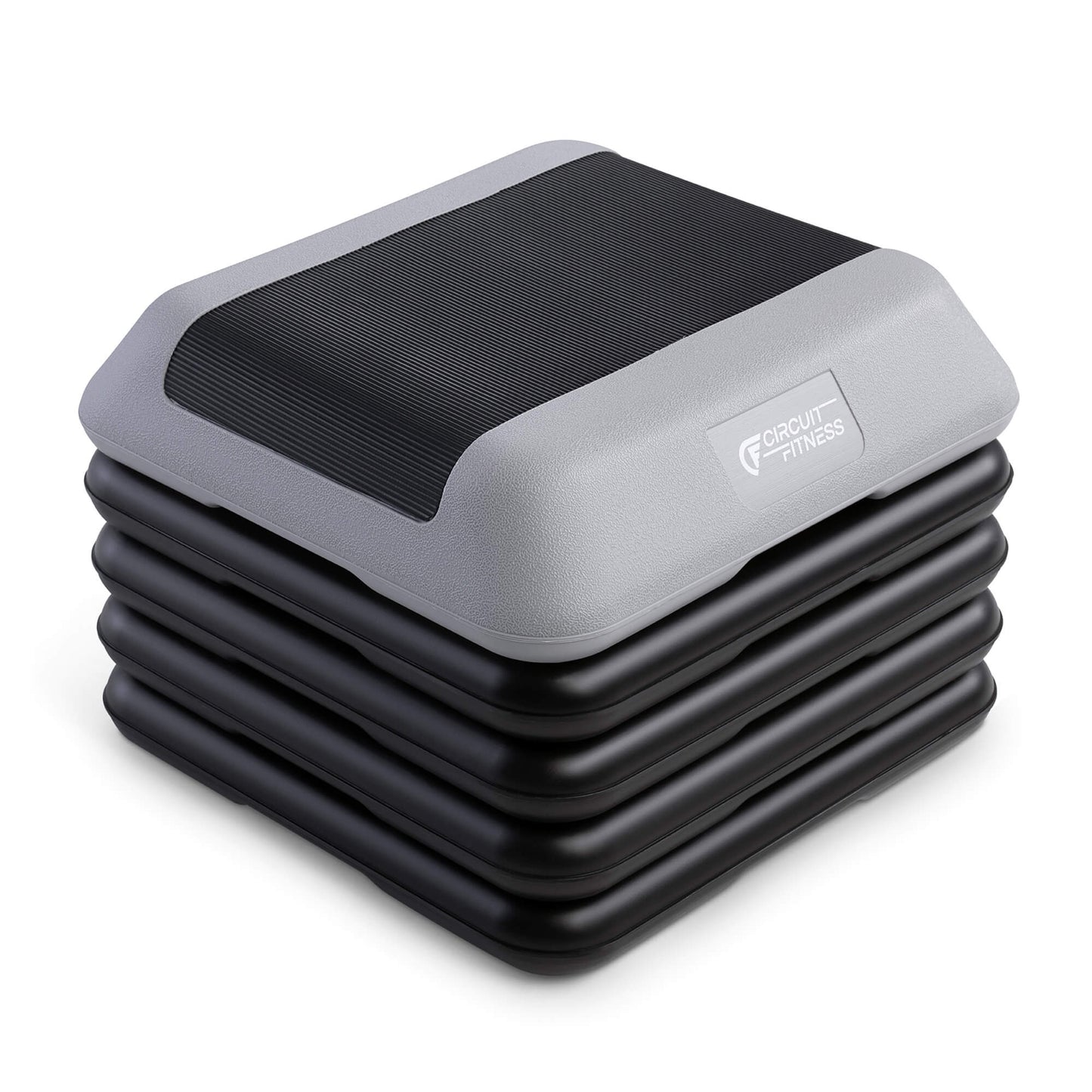 Adjustable Aerobic Step Platform with 4 Risers in multiple Colors - Circuit Fitness