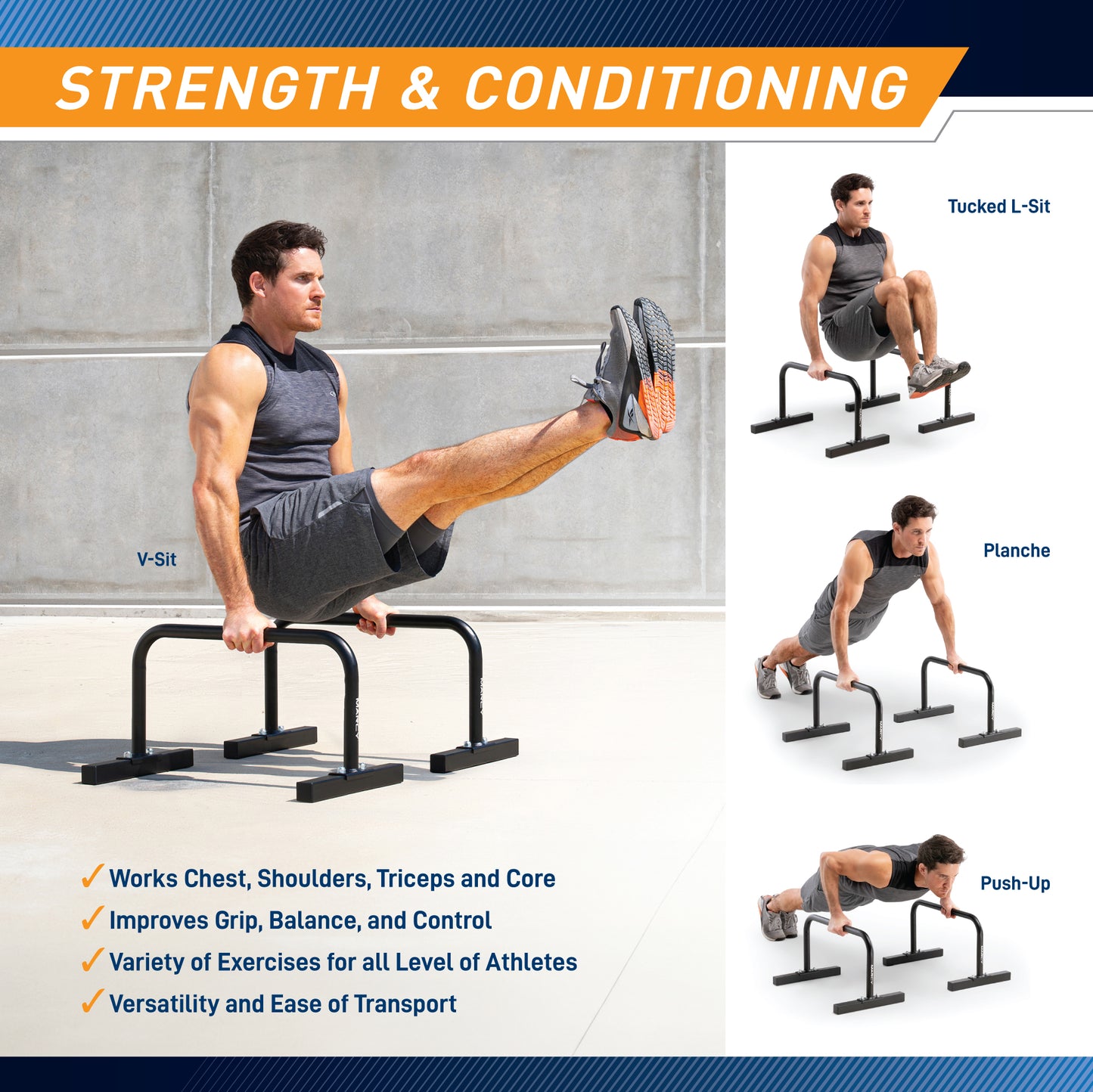 Marcy Parallette Bar | ACC-0333-PARA