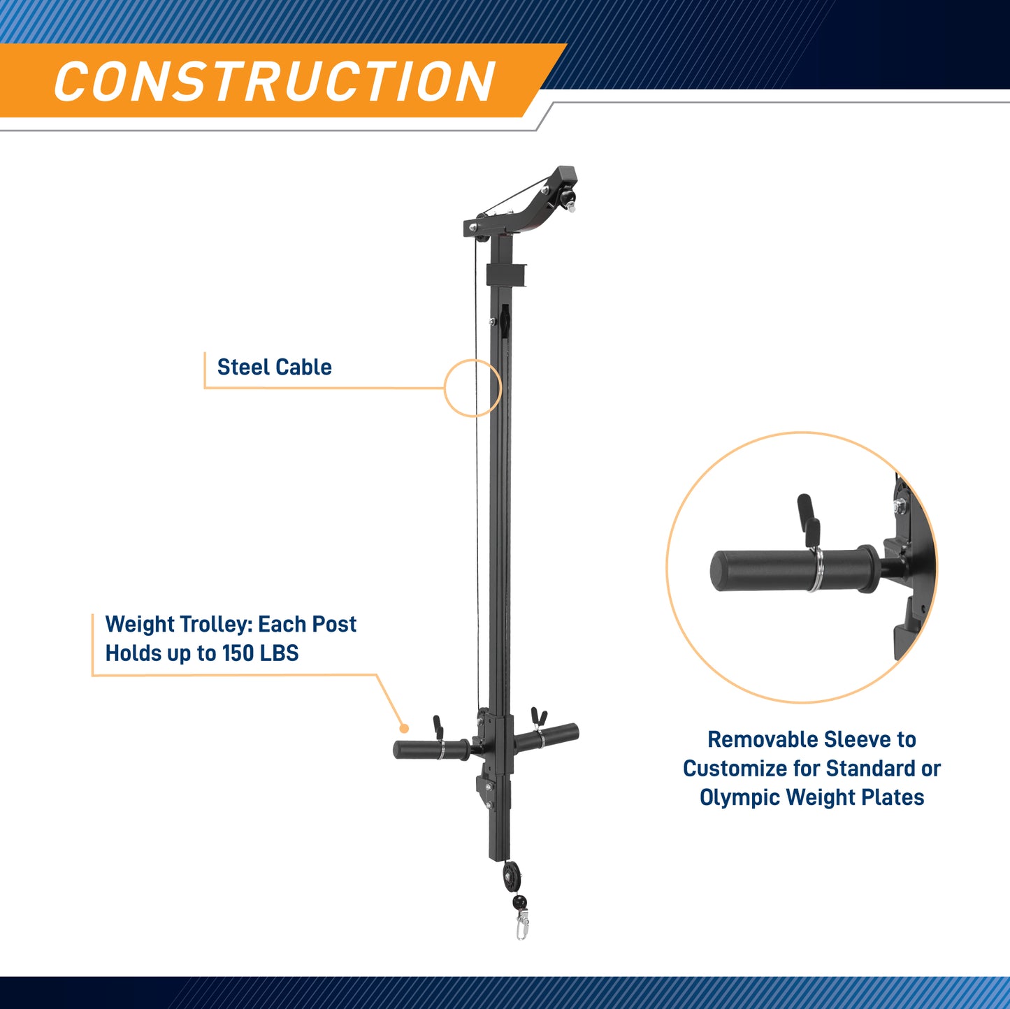 Marcy Accessories Bundle for SM-0562 Power Cage | ACC-0661