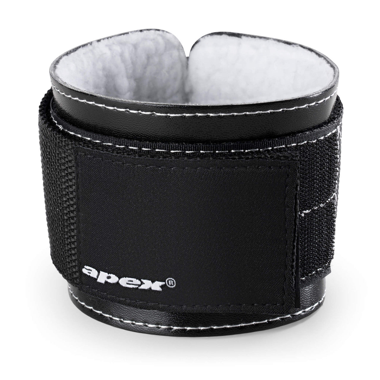 Adjustable 3” Ankle Strap - Heavy Duty Padded Ankle Cuff with D-Rings for Cable Exercises and More B5AS3 - Apex -3