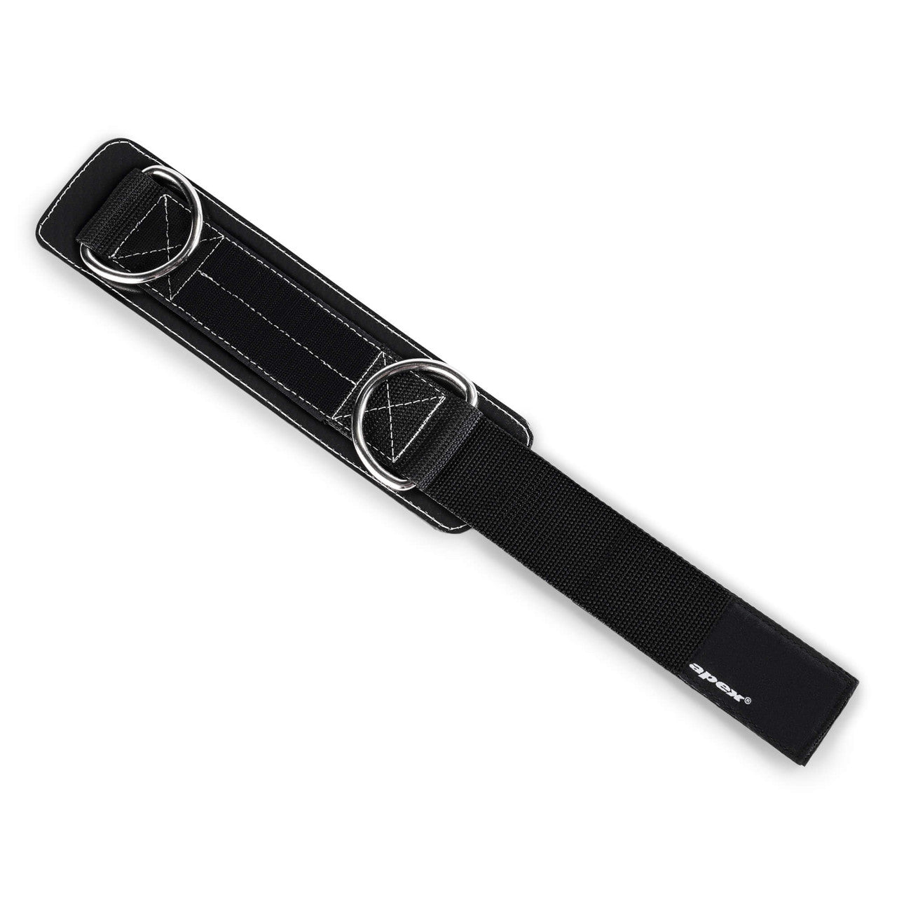 Adjustable 3” Ankle Strap - Heavy Duty Padded Ankle Cuff with D-Rings for Cable Exercises and More B5AS3 - Apex - front