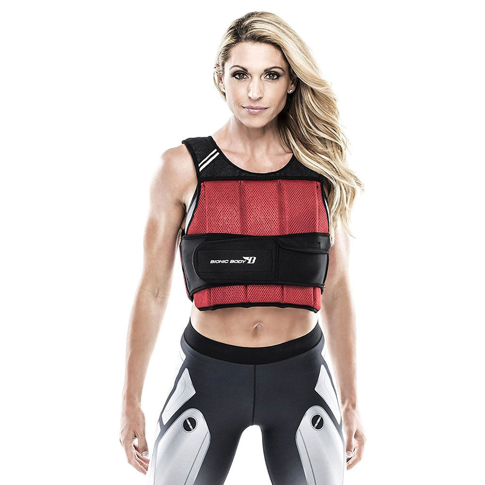 Bionic Body 10 lb. Weighted Vest worn by Kim Lyons
