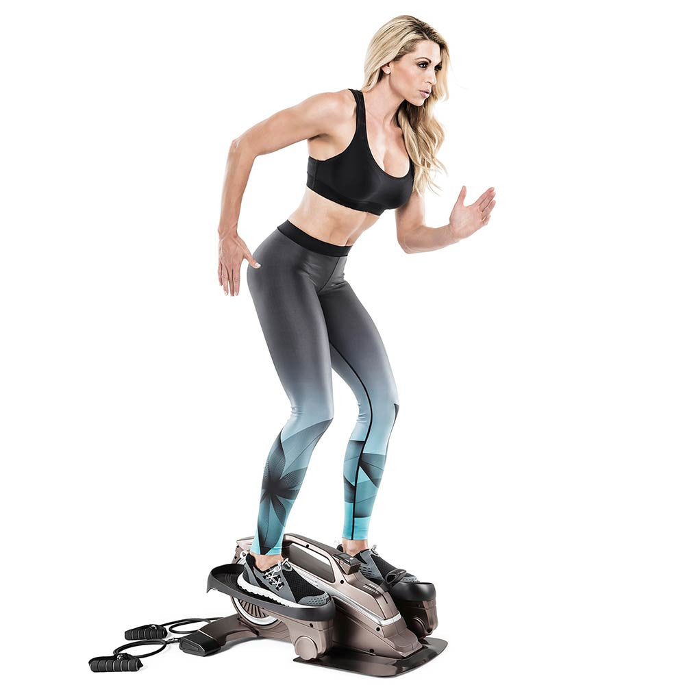 Bionic Body Compact Elliptical Trainer with Resistance Tubes – Marcy