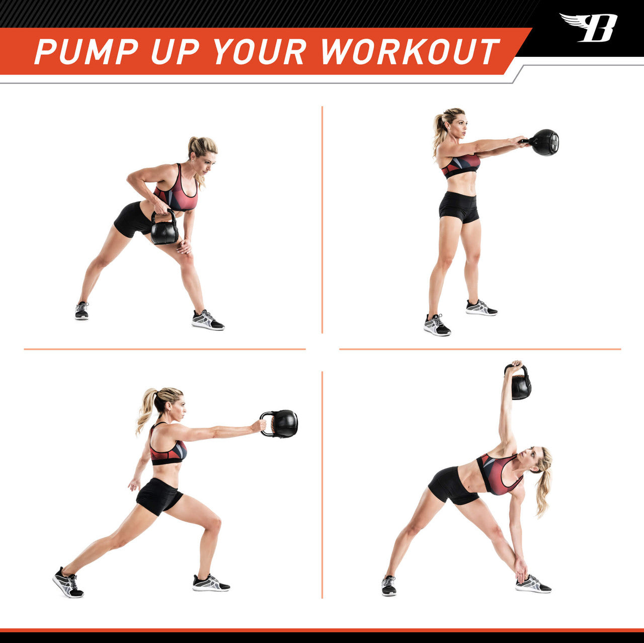 Bionic Body 15 lb. Soft Kettlebell BBKB-15 - PUMP UP YOUR WORKOUT