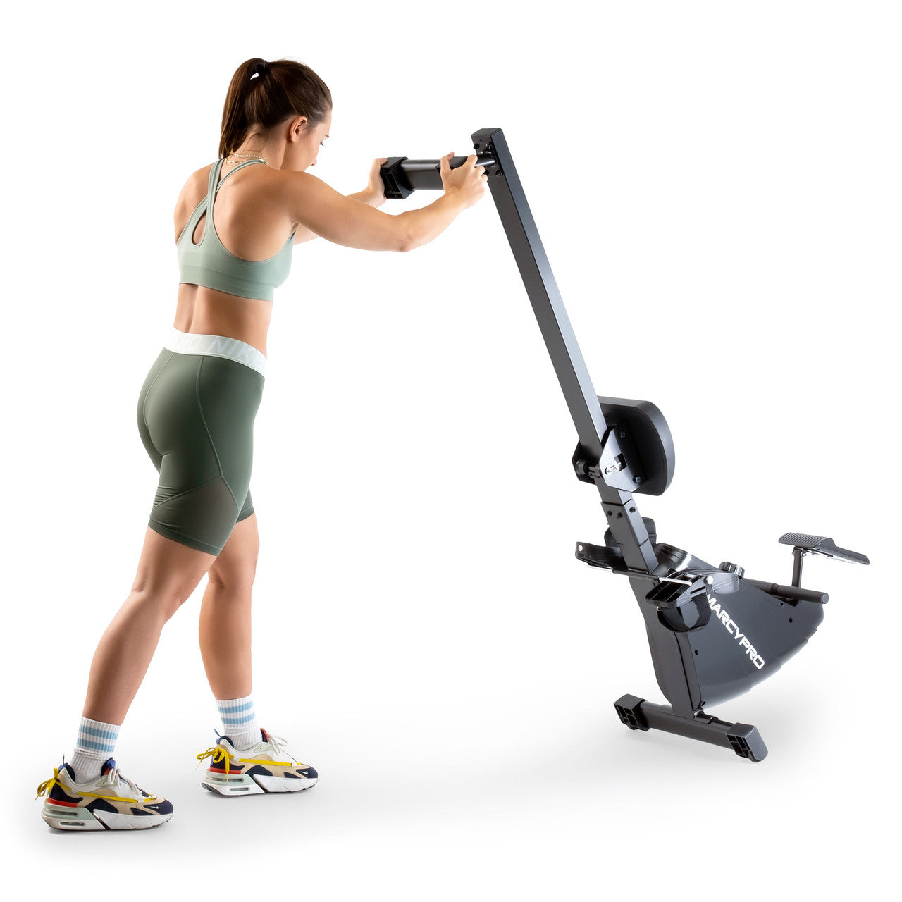 Compact Rowing Machine with Magnetic Resistance – XJ-6860RW Marcy - Model Transporting Rower