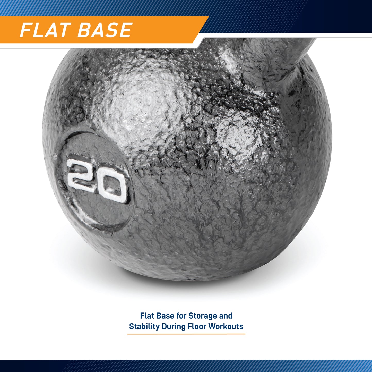 Marcy 20lb Hammertone Kettlebell | HKB-020