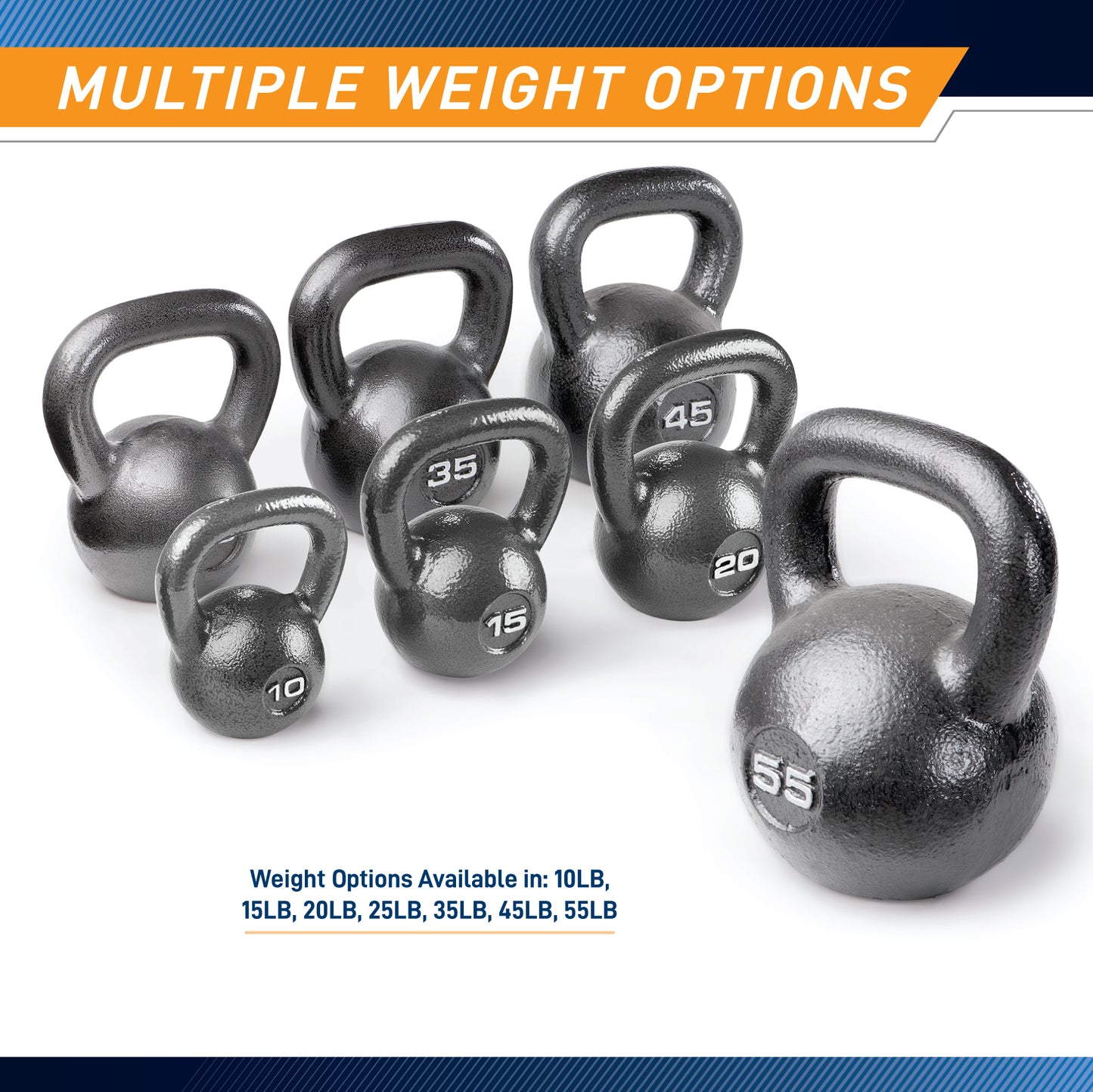Marcy 20lb Hammertone Kettlebell | HKB-020