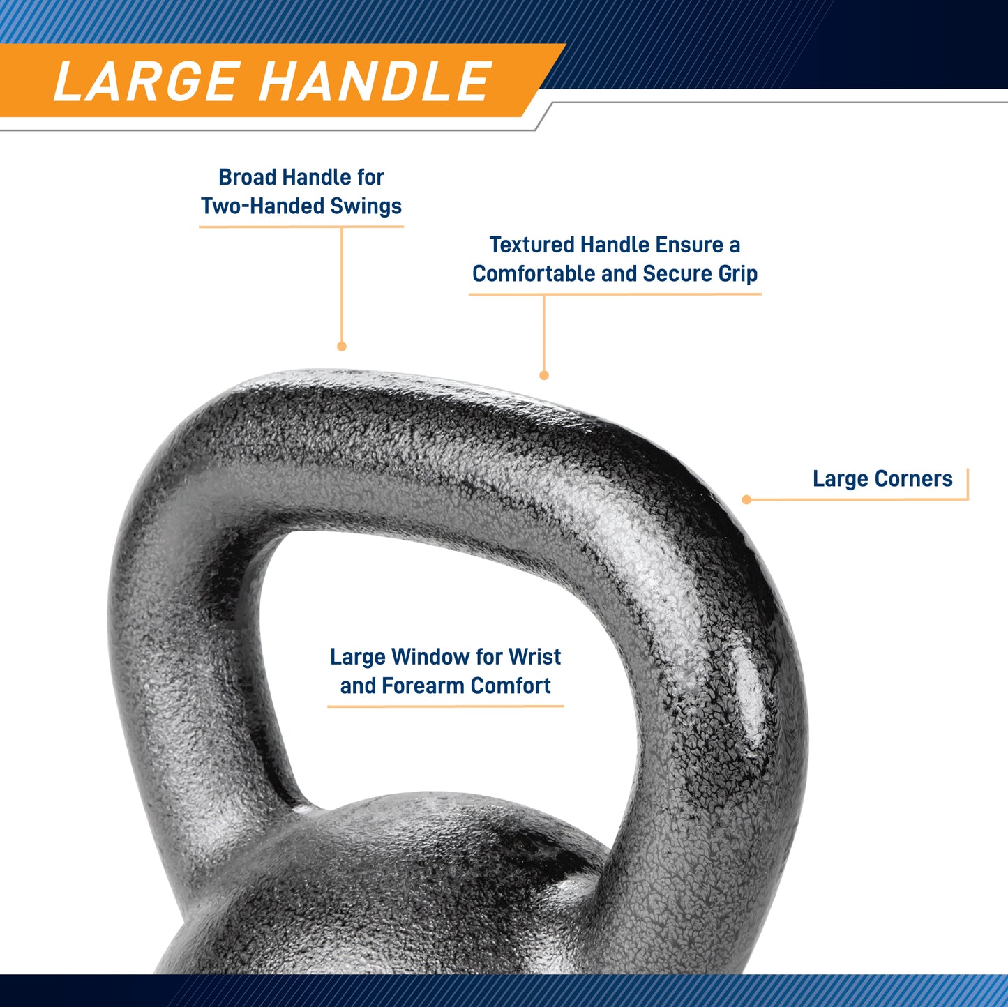 Marcy 25lb Hammertone Kettlebell | HKB-025