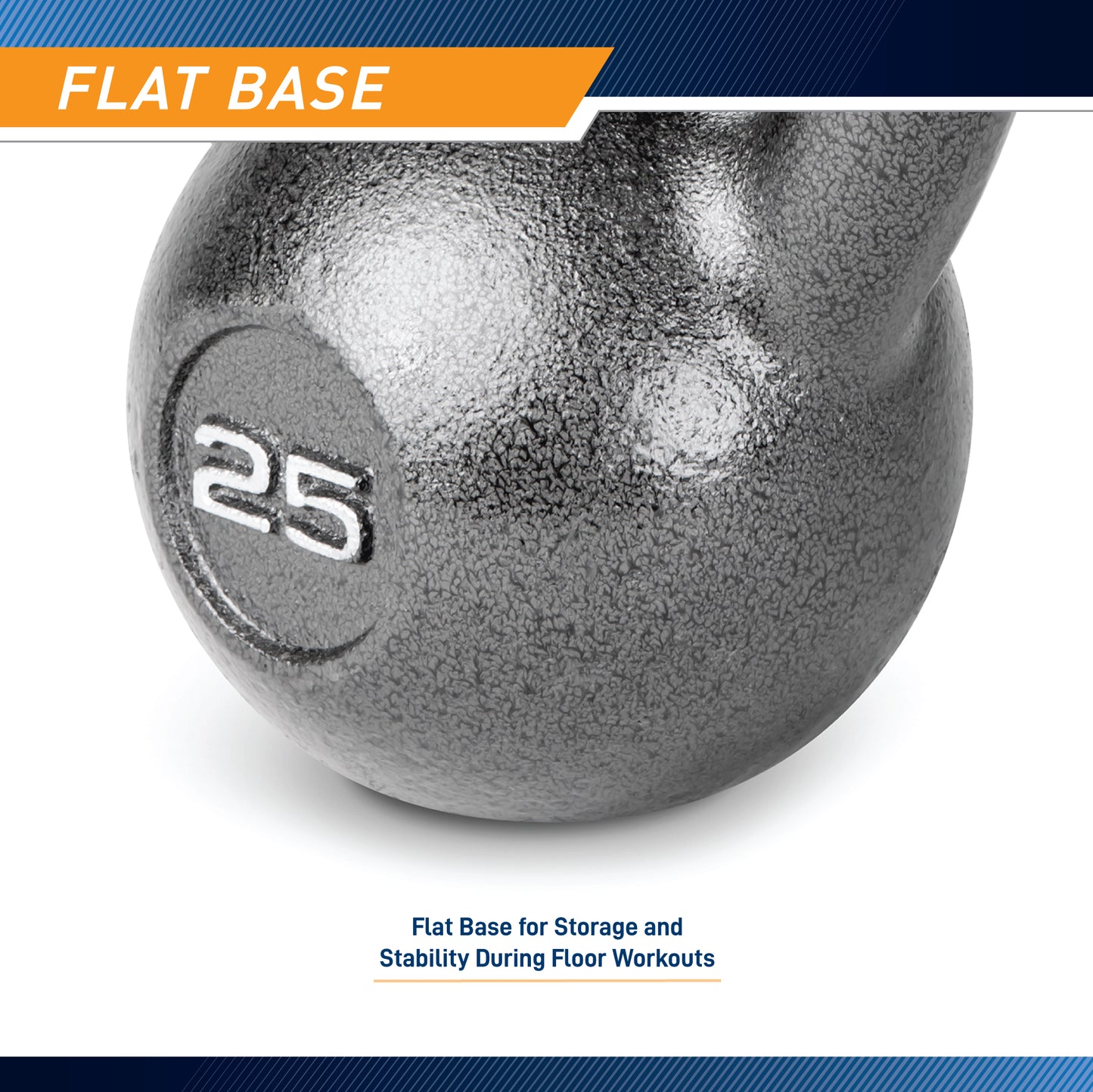 Marcy 25lb Hammertone Kettlebell | HKB-025