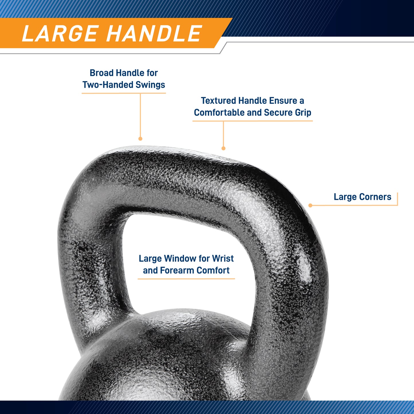 Marcy 35lb Hammertone Kettlebell | HKB-035
