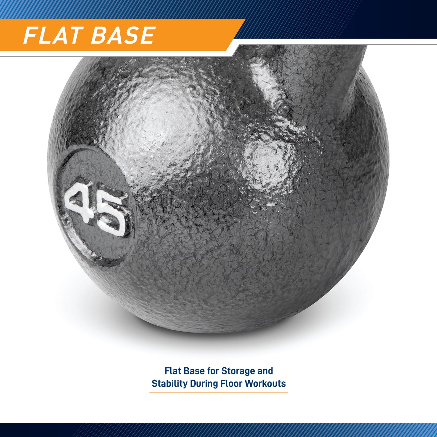 Marcy 45lb Hammertone Kettlebell | HKB-045