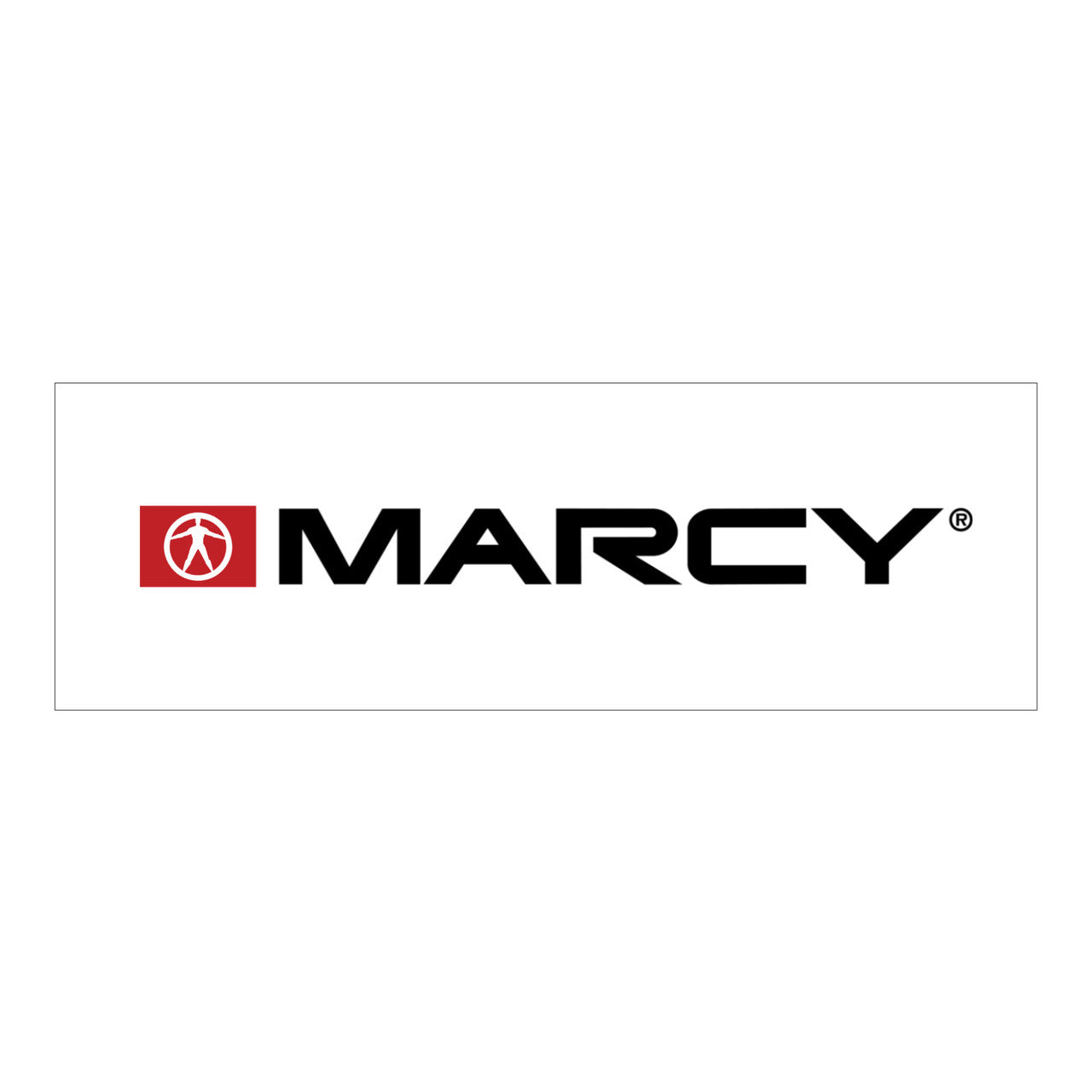 Marcy Gym Banner - 69" x 17.5" - White
