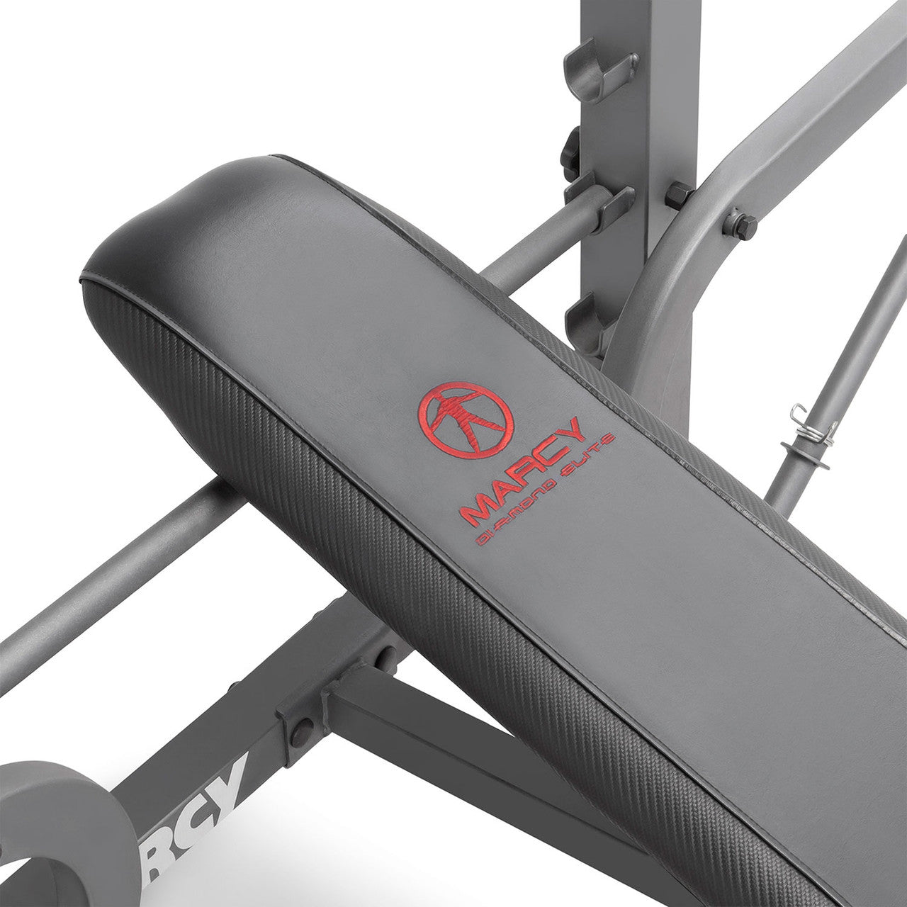 The Marcy Diamond Elite Standard Weight Bench MD-389 is adjustable - workout inclined and flat