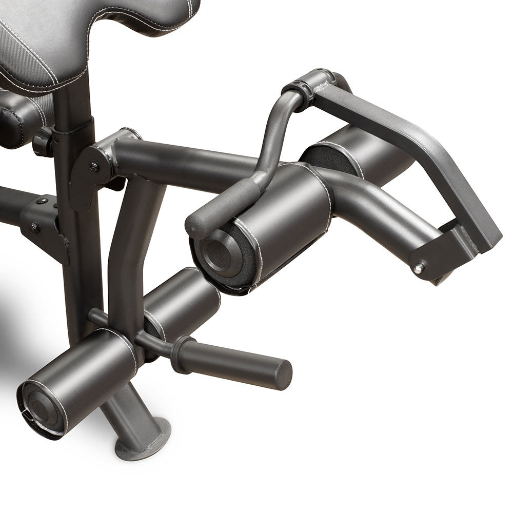 The Marcy Diamond Mid Size Bench MD-867W comes with a leg developer to deliver a full body workout