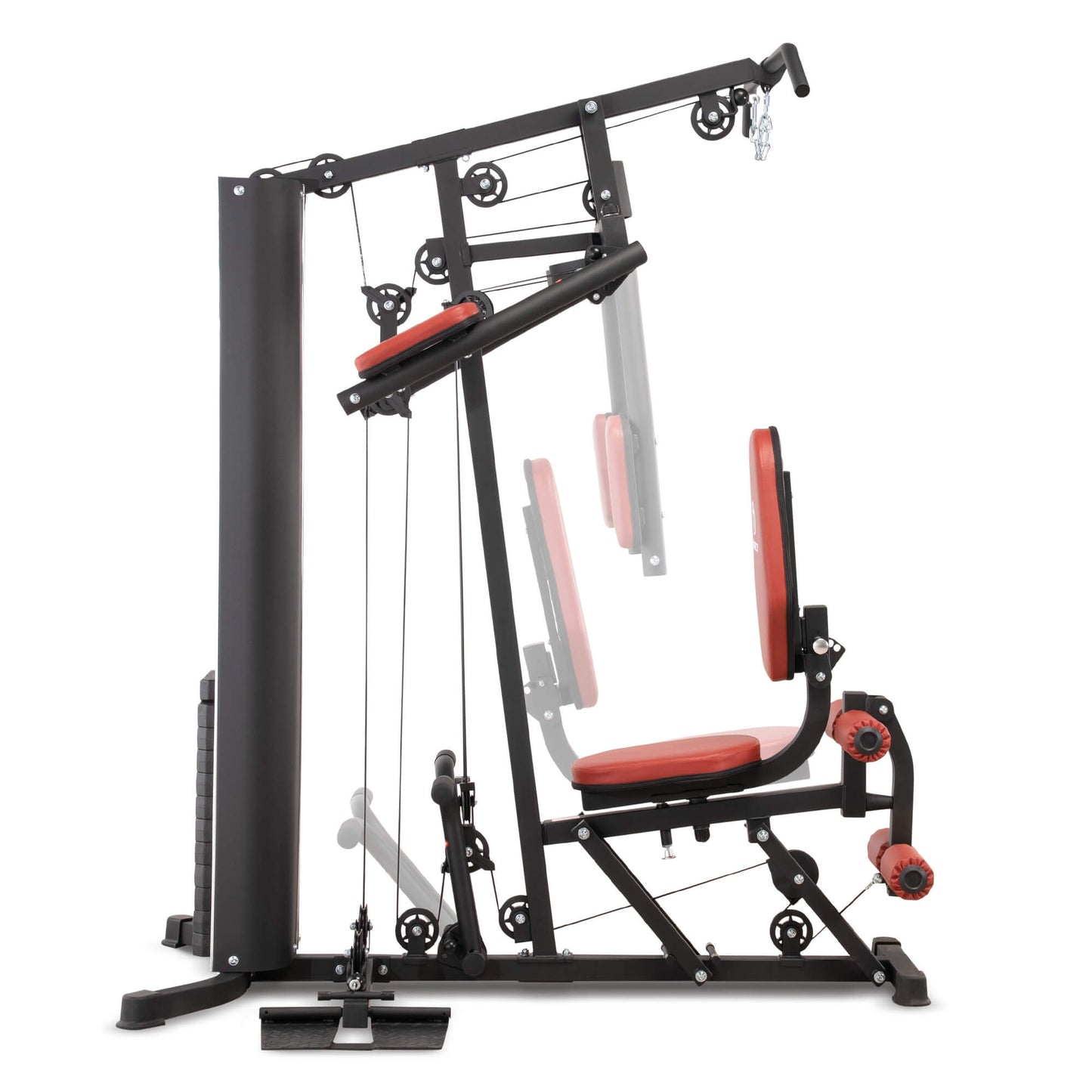 Marcy 120lb Home Gym with Reverse Row and Leg Press | MWM-0623