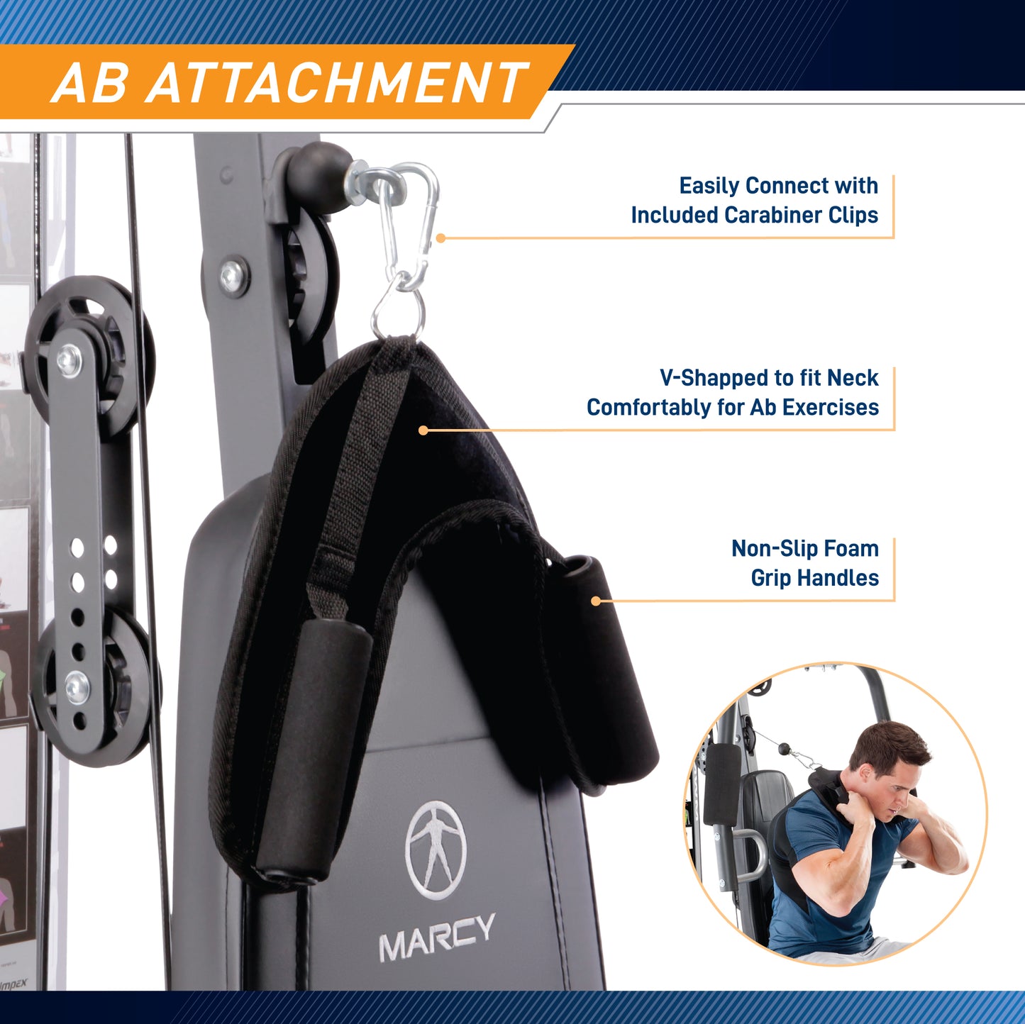 Marcy 150lb Stack Home Gym | MWM-4965SC