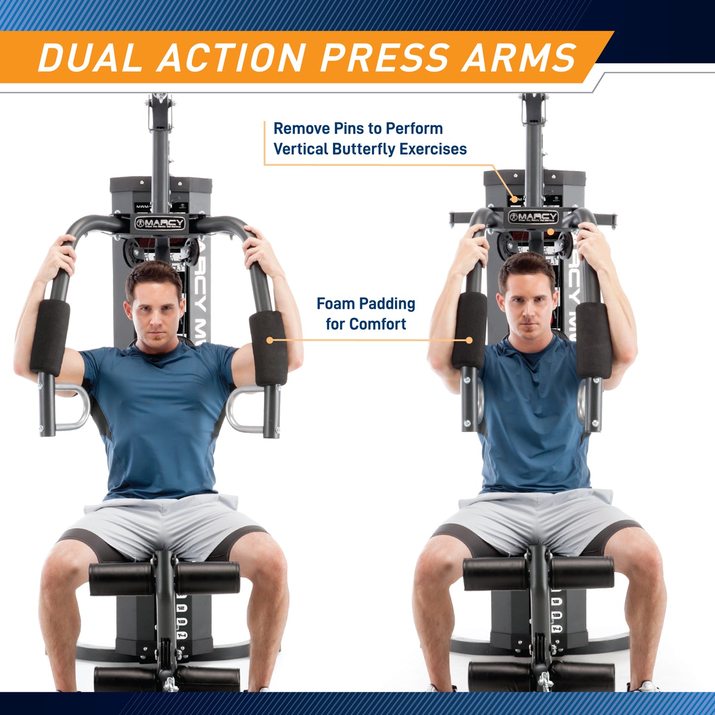 Marcy 150lb Stack Home Gym | MWM-4965SC