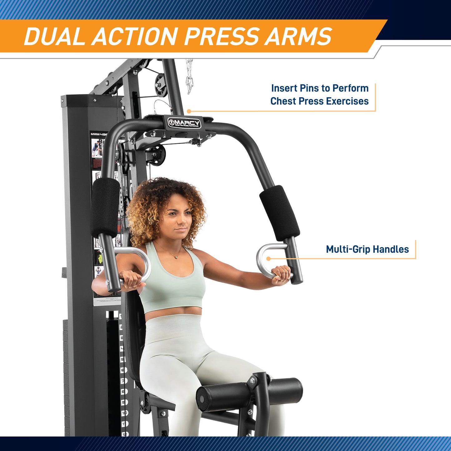 Marcy 150lb Stack Home Gym | MWM-4965SC