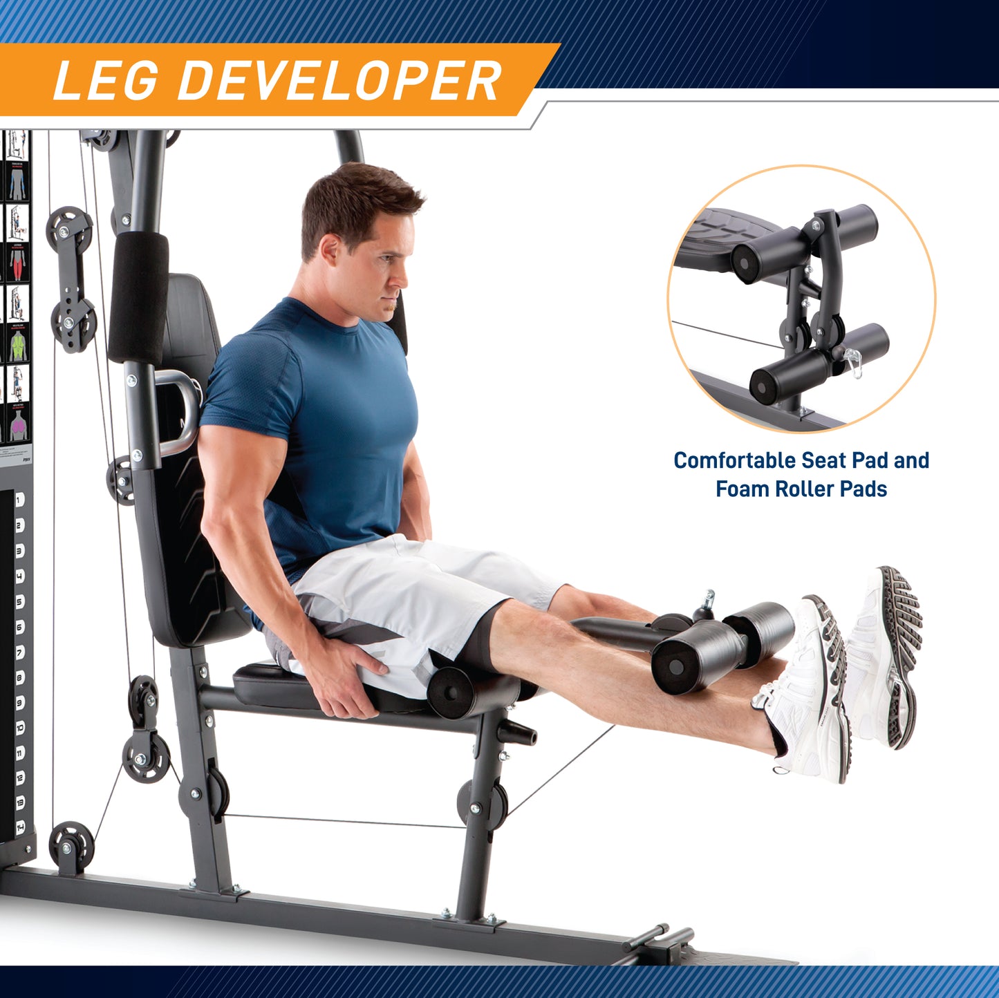 Marcy 150lb Stack Home Gym | MWM-4965SC