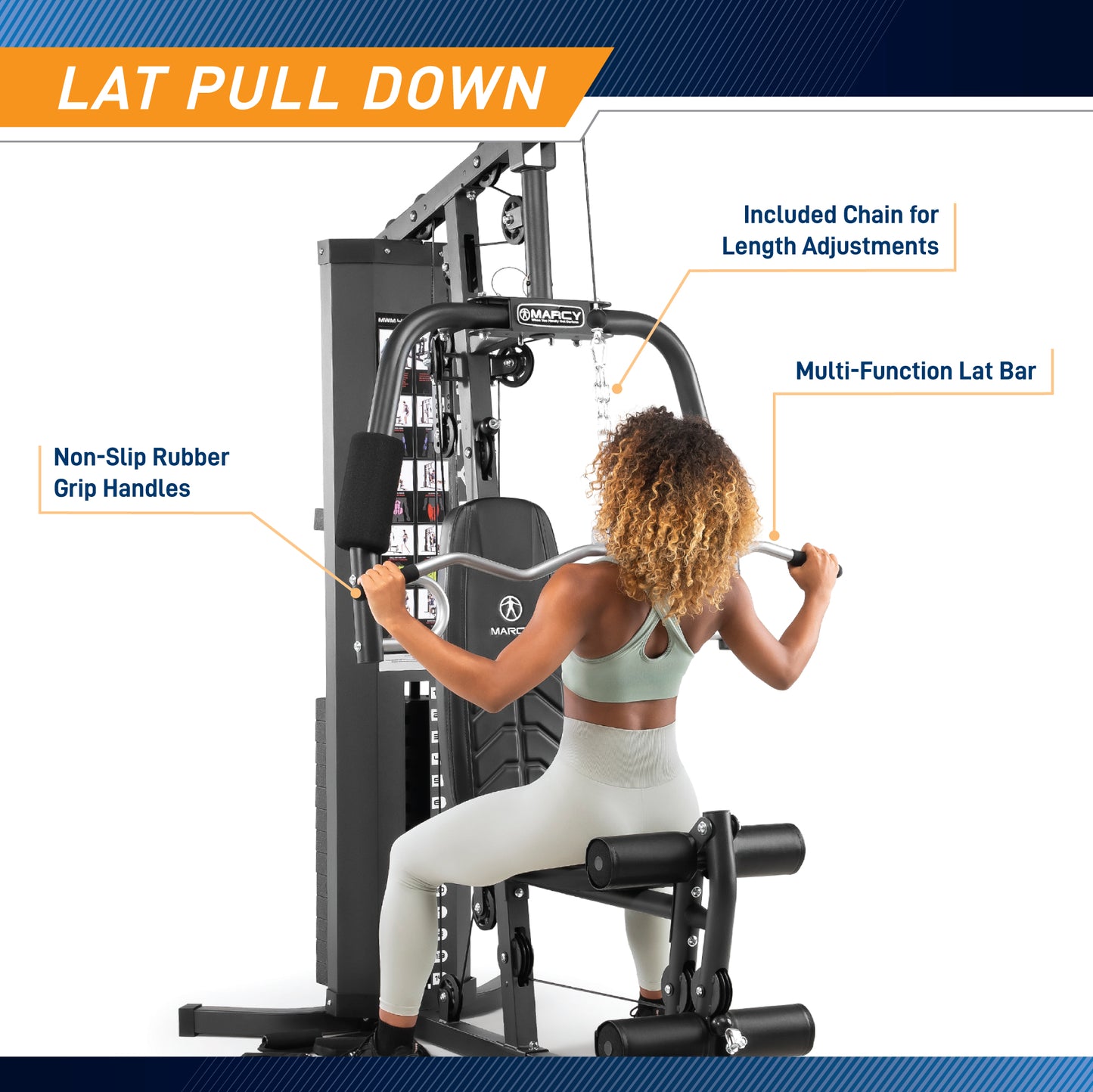 Marcy 150lb Stack Home Gym | MWM-4965SC