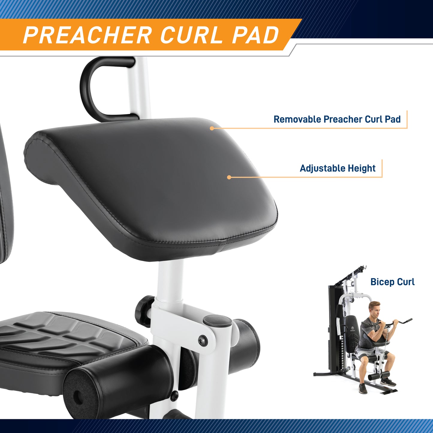 Marcy 150lb Stack Home Gym | MWM-8147