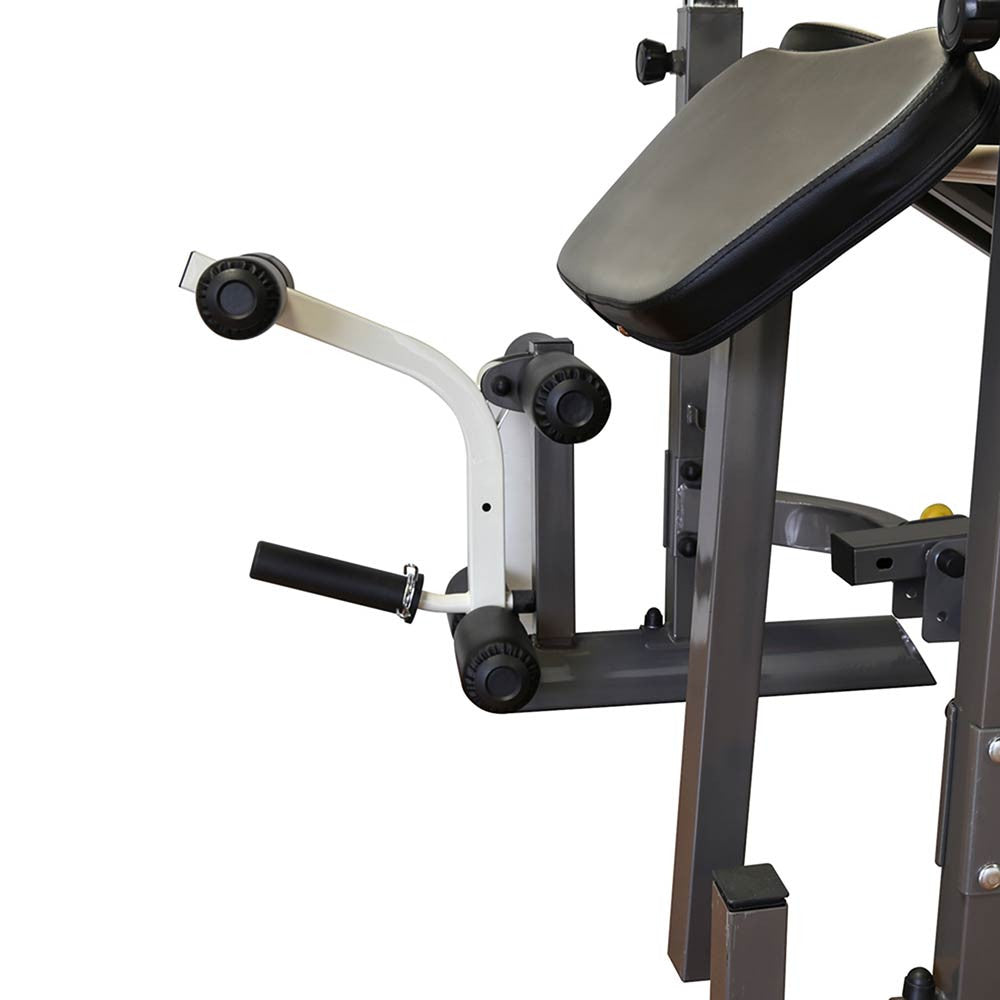 The Marcy Foldable Mid-Size Workout Bench MWB-50100 by Marcy delivers a full body workout