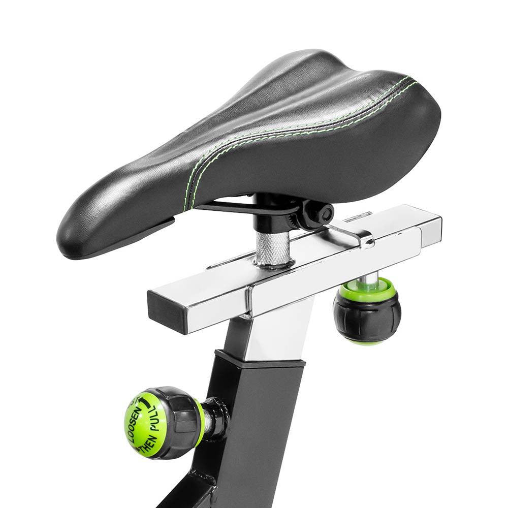 The Marcy Revolution Cycle XJ-3220 has an adjustable seat to fit every user