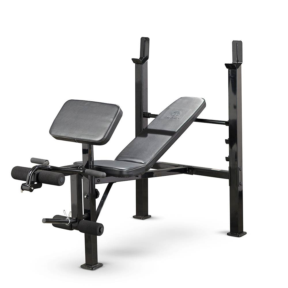 The Marcy Standard Bench | MWB-479 by Marcy adds variety to your workout with incline, decline, and flat positions