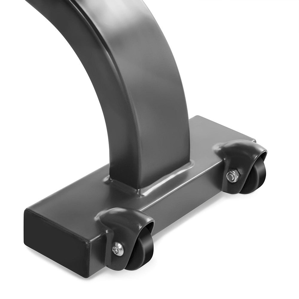 The Marcy Turbine Rower NS-6050RE has wheels for easy transportation