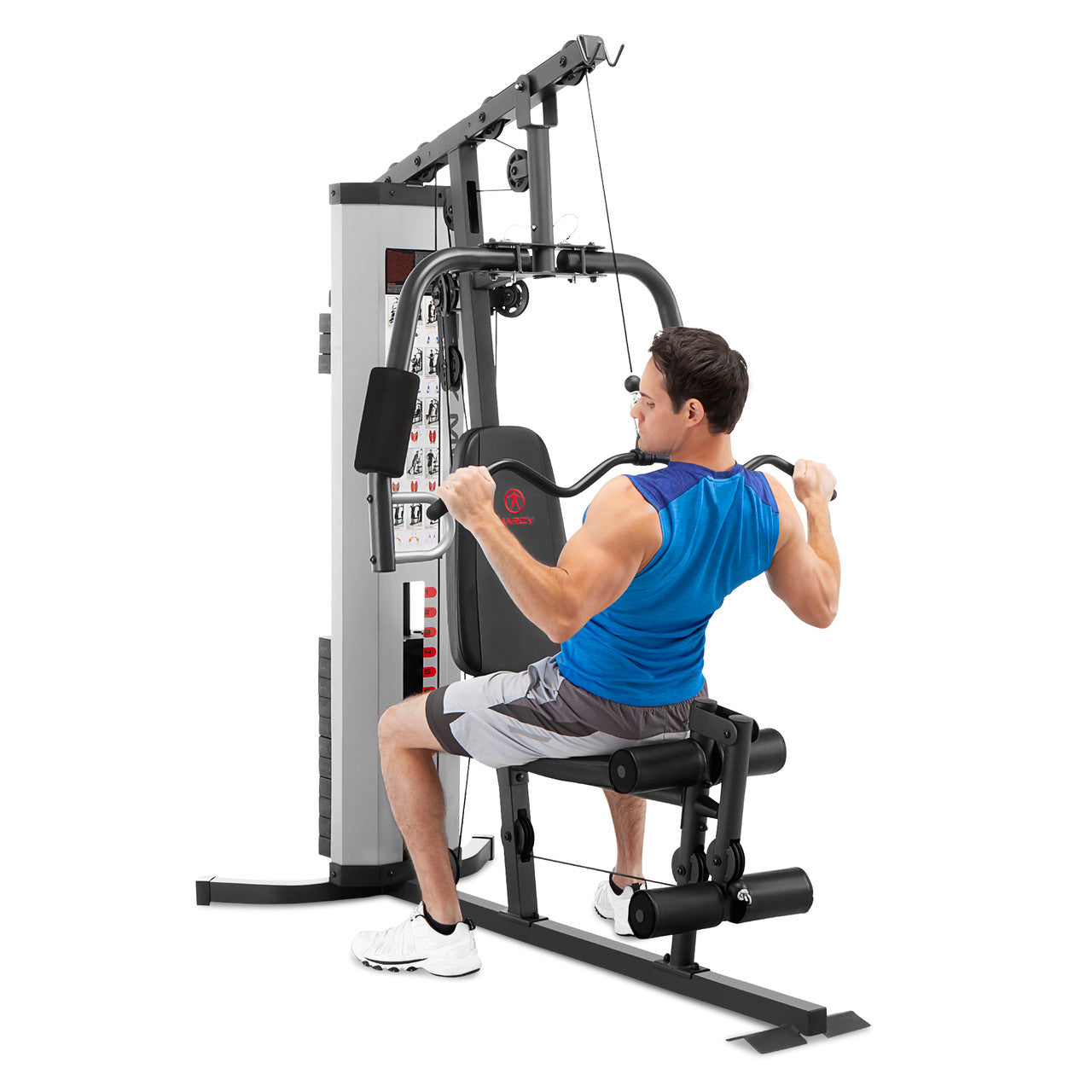 Marcy Home Gym System 150lb Weight Stack Machine MWM-988 - Lat Pull Down