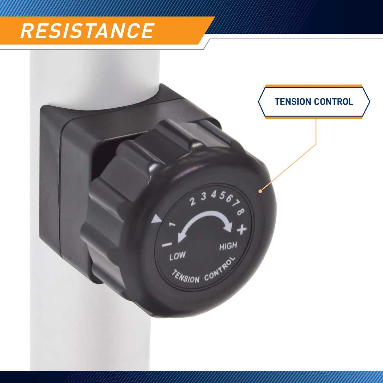 Marcy Recumbent Exercise Bike  NS-1201R - Infographic - Resistance