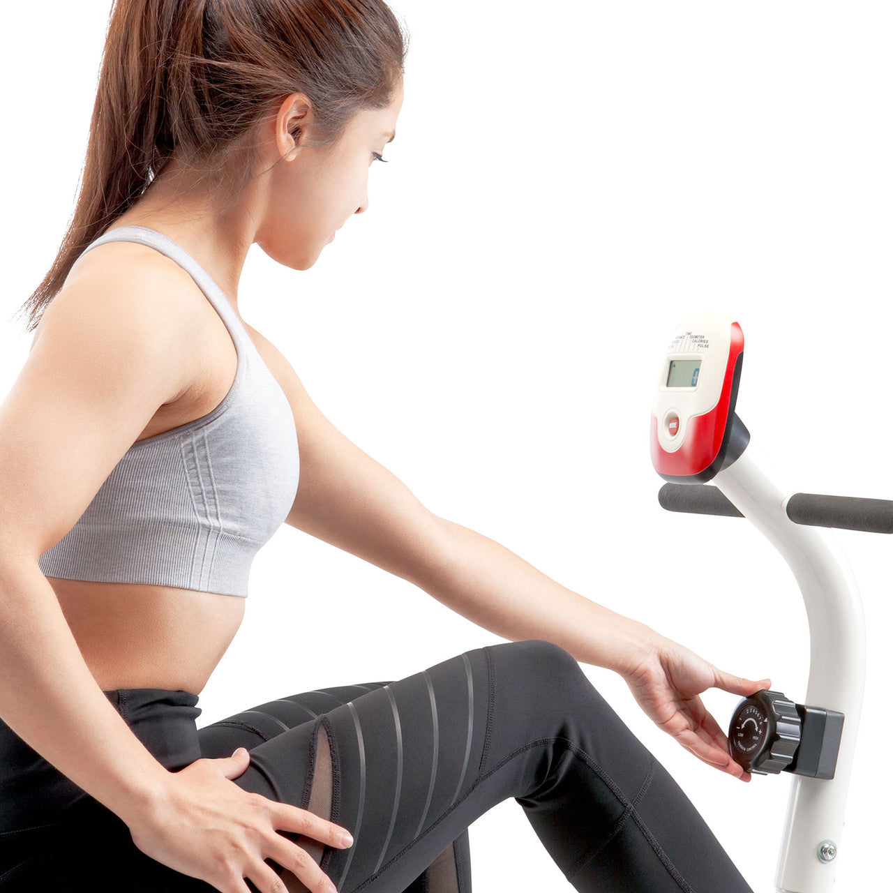 Marcy Recumbent Exercise Bike w Pulse Monitor  NS-908R - Model turning Resistance Knob