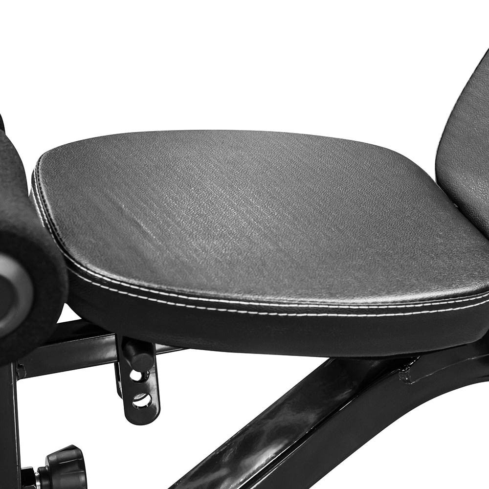 The Marcy Pro 2PC Olympic Bench | PM-842 has an adjustable seat to fit every user