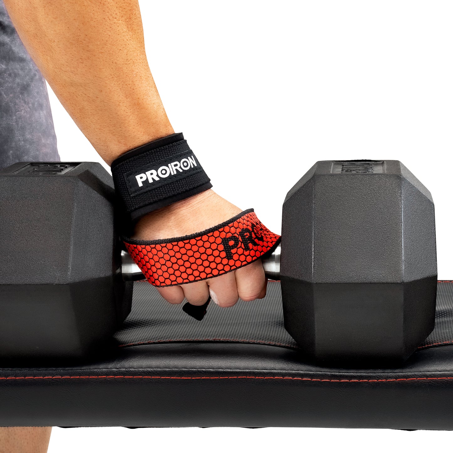 ProIron Weightlifting Straps to Improve Grip (Pair) | PRO-ZLD01-1