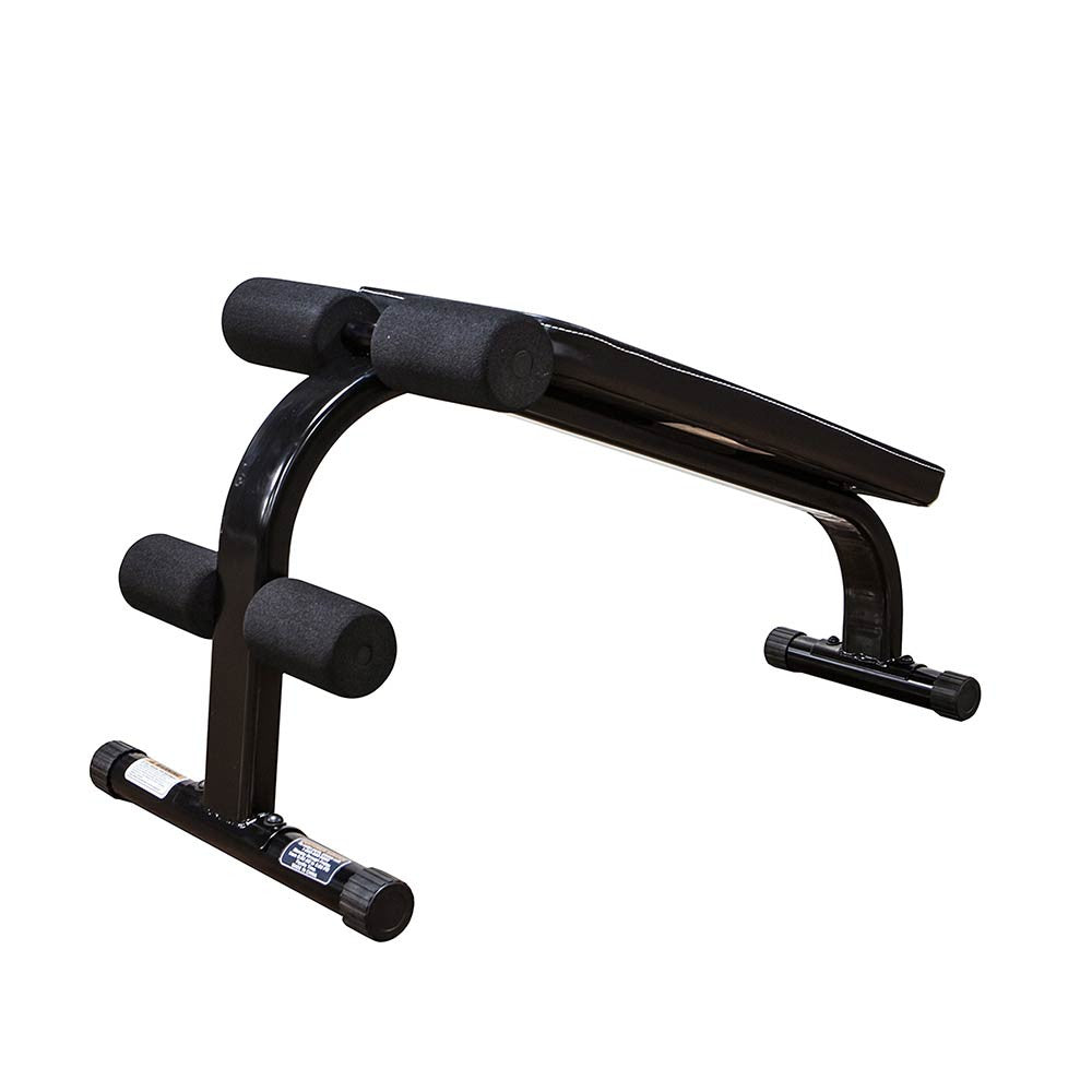 The Ab Bench by Marcy will help all target all your ab muscles because of its decline form