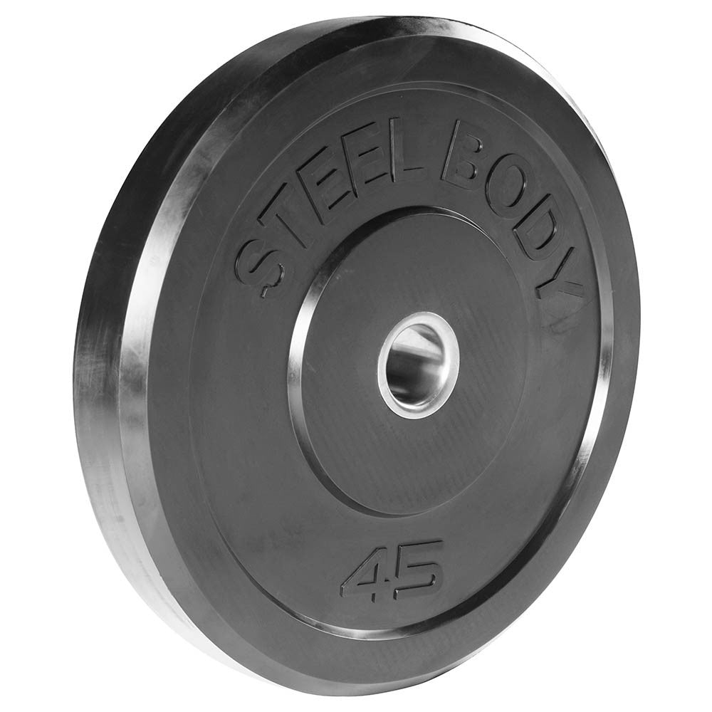 45lb Olympic Bumper Plate SteelBody STBR-0045 High Quality