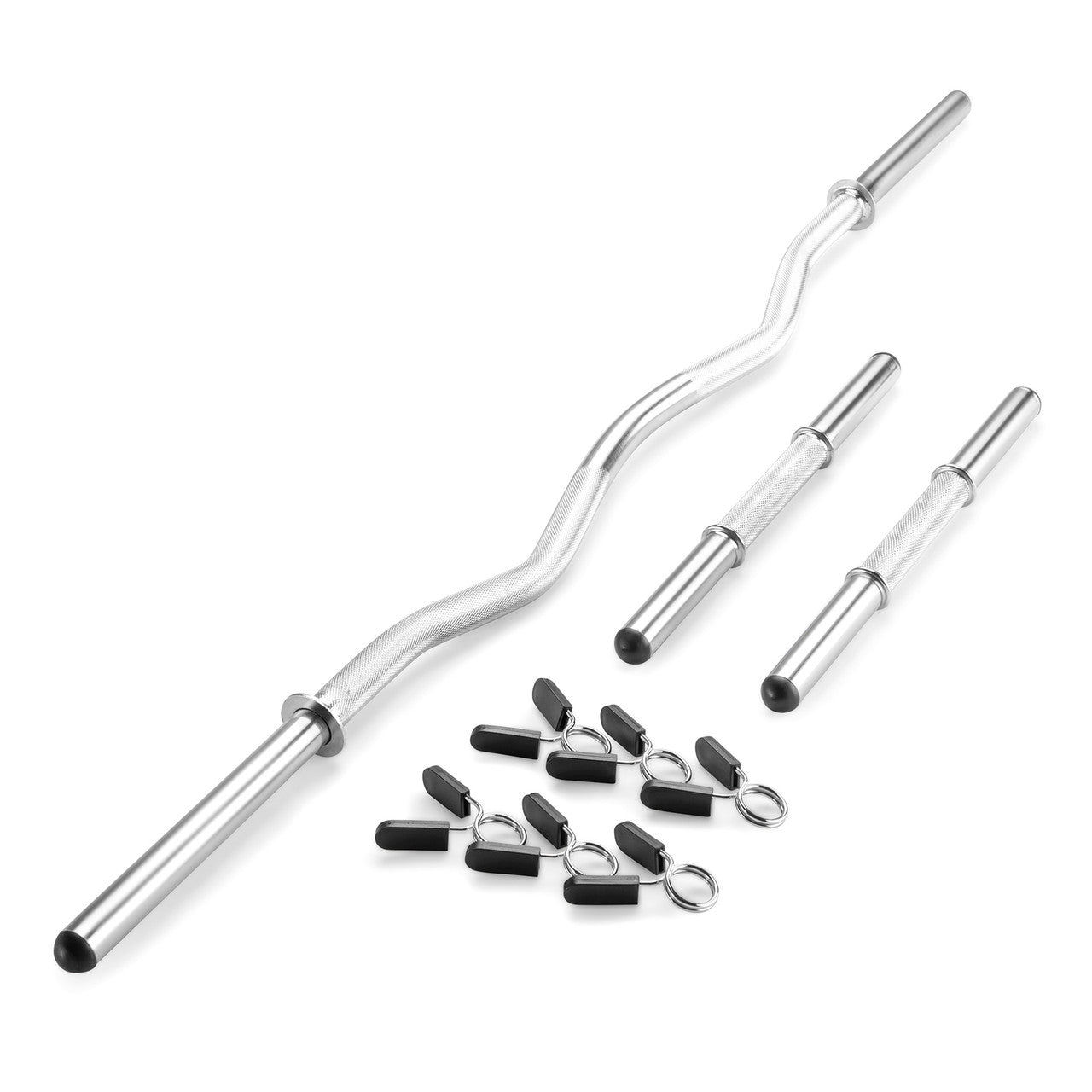 Marcy Standard Curl Bar and Dumbbell Handle Set | SDC-10-1