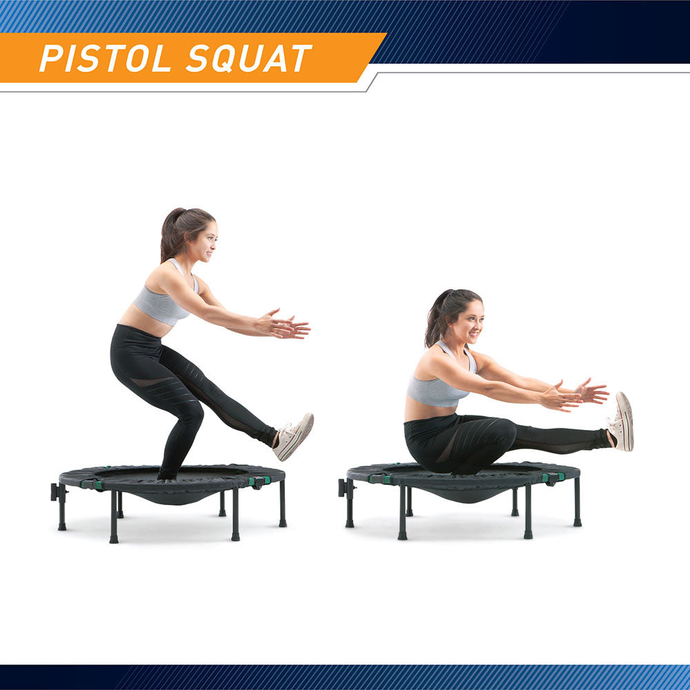 The Cardio Trampoline Trainer ASG-40 by Marcy - Pistol Squat