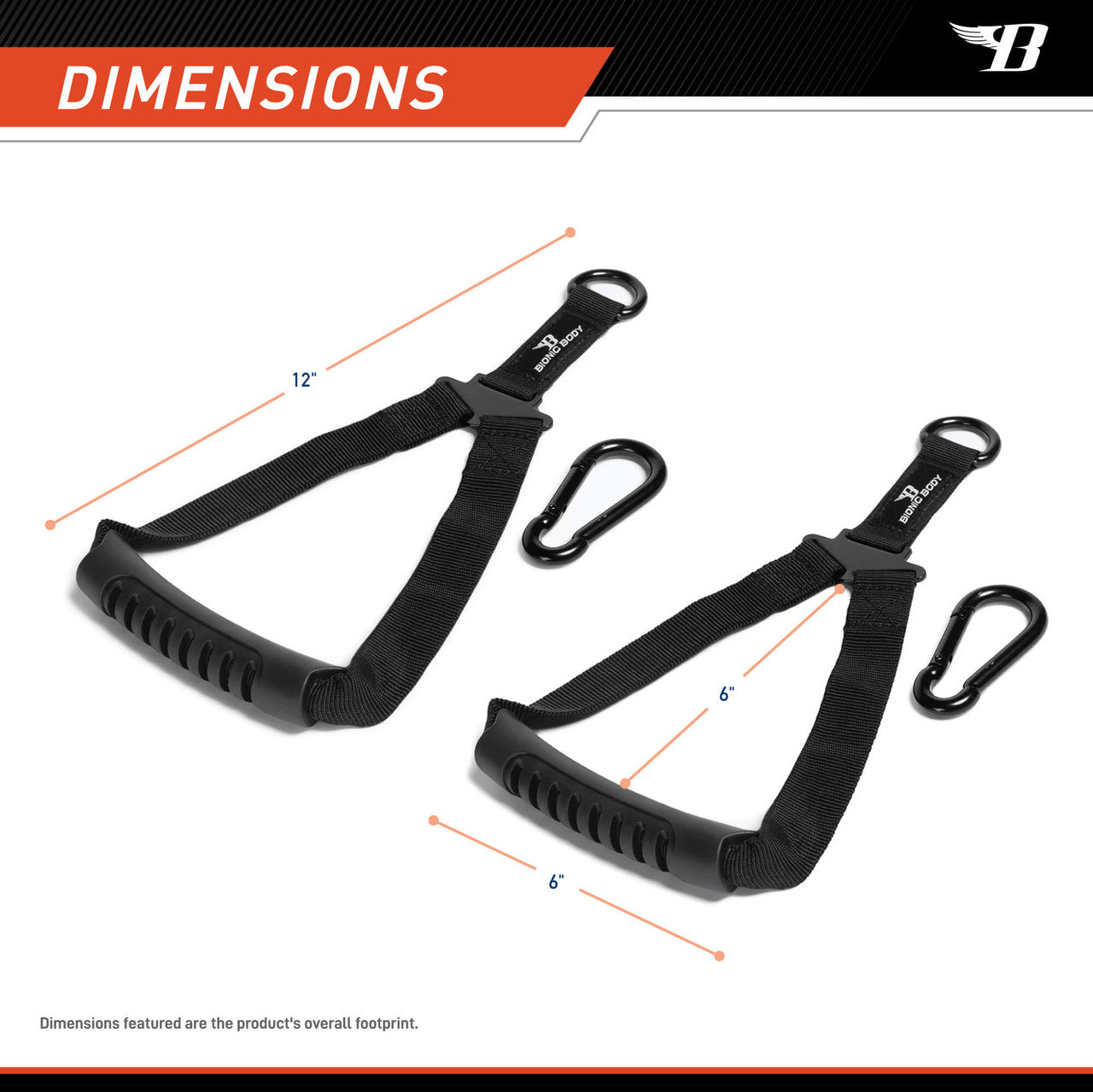 The Single Grip Handles BBSH-001 - DIMENSION