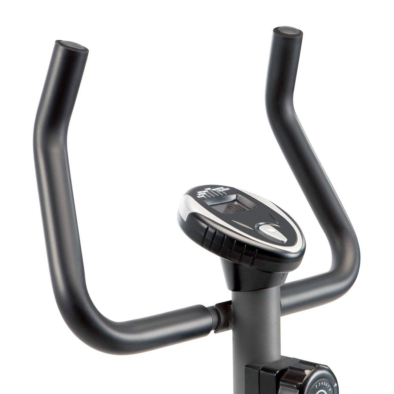 The Upright Exercise Bike ME-708 includes a display screen to track and monitor your progress