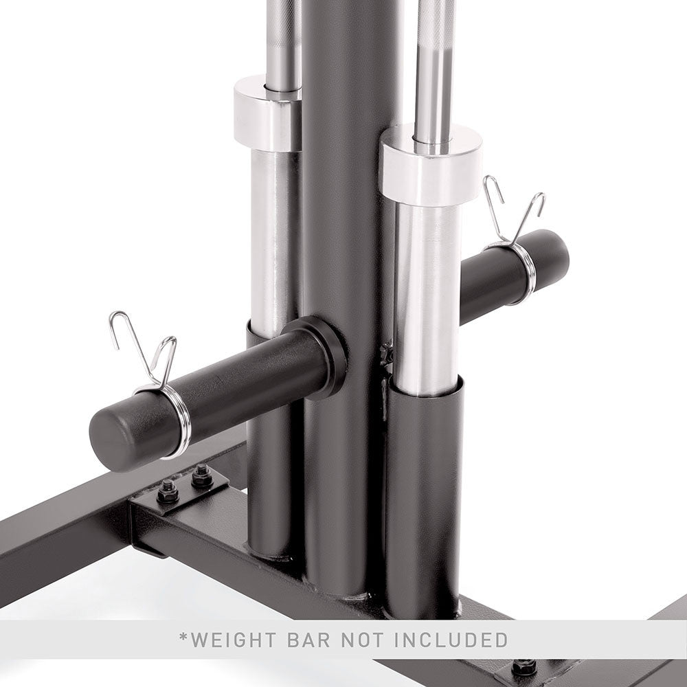 marcy 6-peg Olympic weight plate tree vertical bar holder wheels PT-5856 close-up barbells