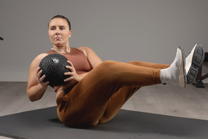 Slam Ball Exercises for Full-Body Strength