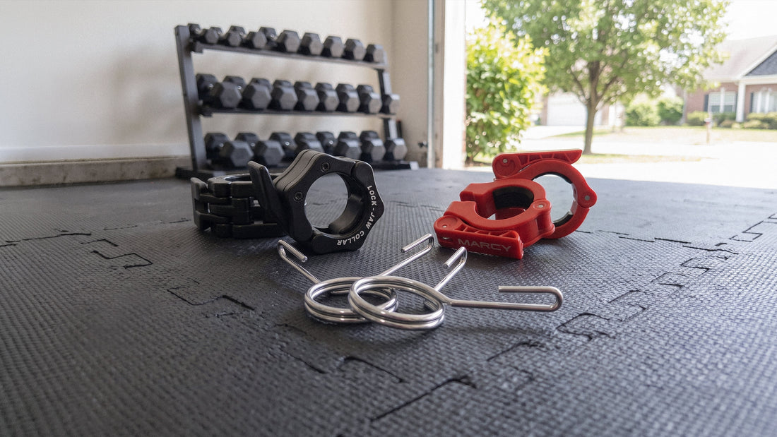 Marcy barbell collars and clips