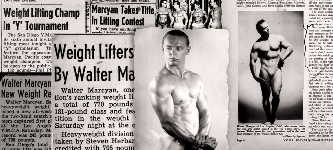 Pictured: Walter “Walt” Marcyan, founder of Marcy and strength training pioneer.