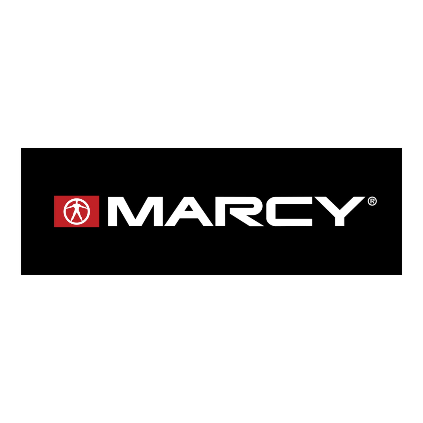 Marcy Gym Banner - 69" x 17.5" in Black or White