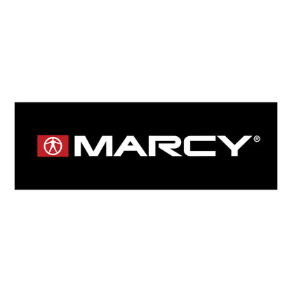 Marcy Gym Banner - 69" x 17.5" in Black or White