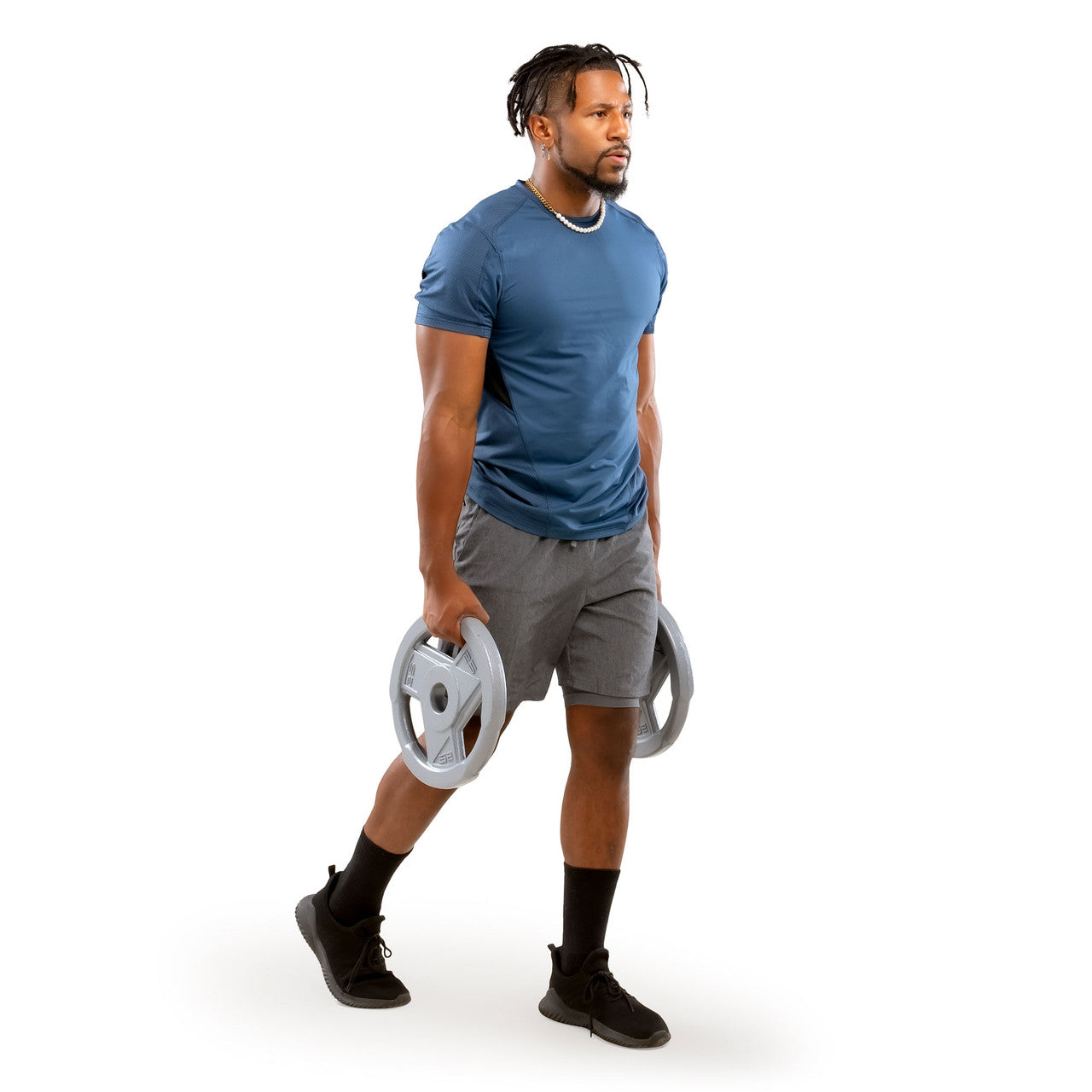 110lb Olympic Weight Set MCW-110  - Model Carrying Plates