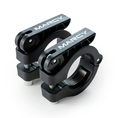 Olympic Barbell Lock Collar Clips to Secure Olympic Weight Plates | Marcy - In Red, Black, Blue, or Pink