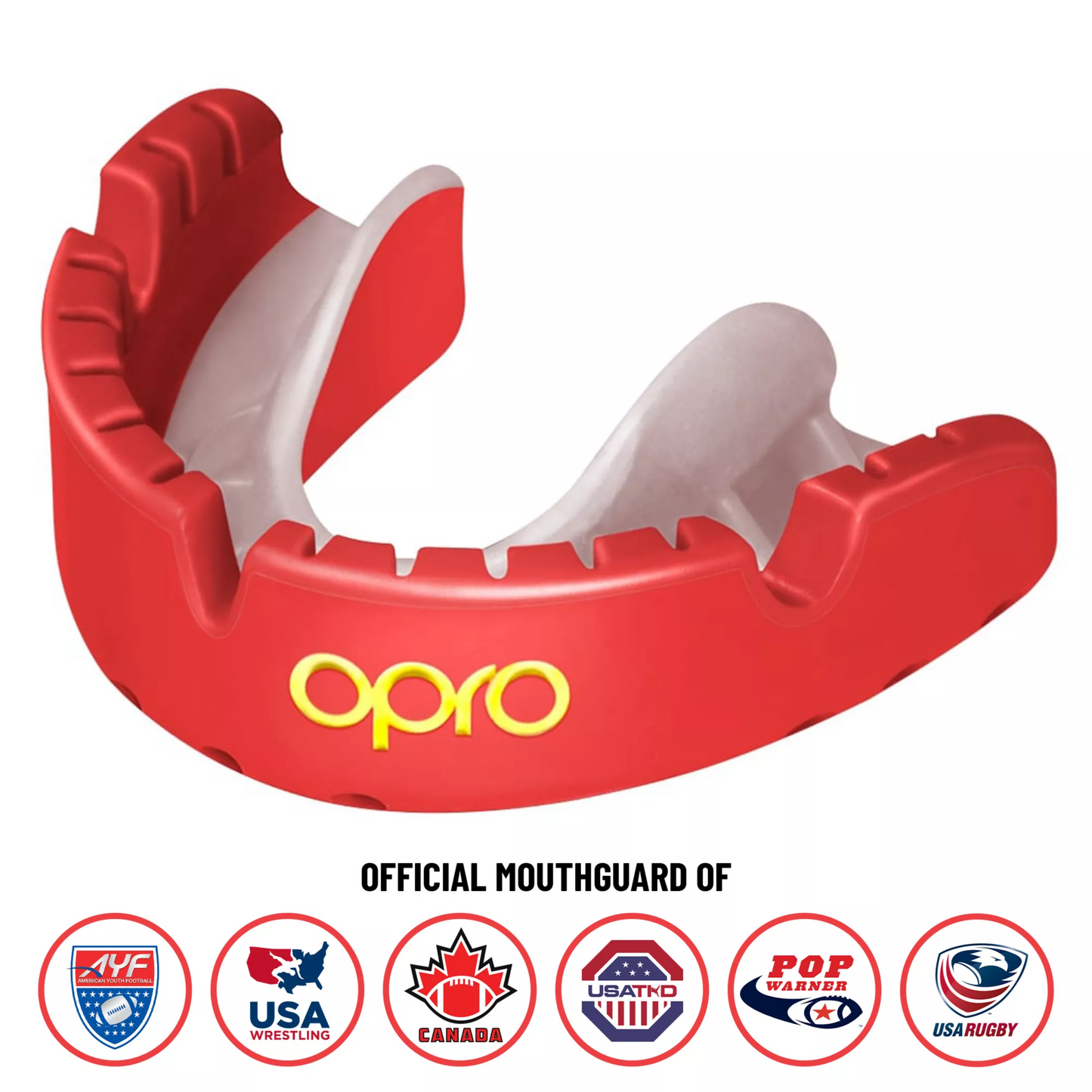 Sports Mouth guard with Braces Bumper - Adult & Youth Sizes - Opro by Marcy - Multiple Colors